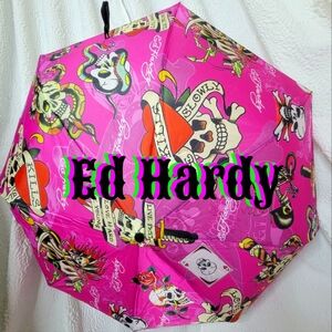 ☠️Ed Hardy❤️"Love Kills Slowly" Umbrella